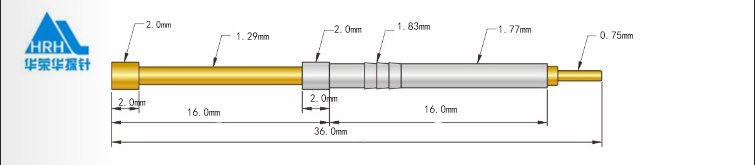 PH-3M3、 PH系列探針、探針尺寸、測(cè)試探針圖片、三尖探針圖片、頂針圖片、彈簧探針圖片