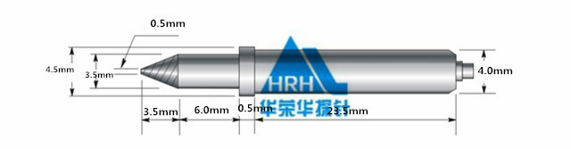 GP-11S、定位針、探針外徑為4.5mm ，長度為35.5mm、ICT測試針、功能夾具定位針、測試針、五金配件