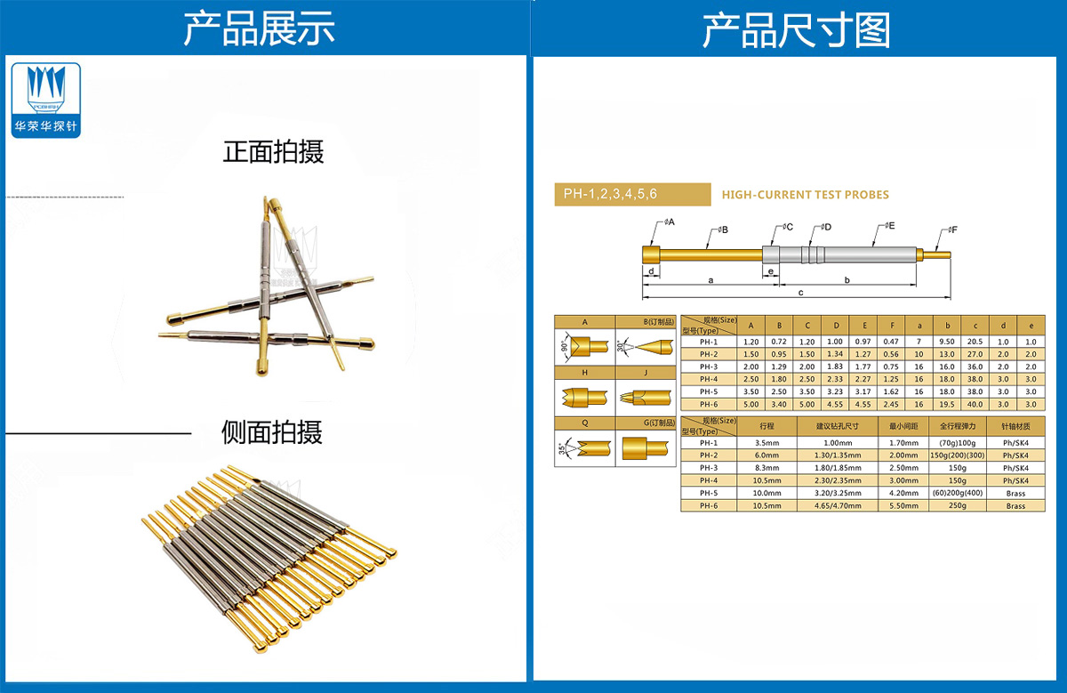 PH系列探針